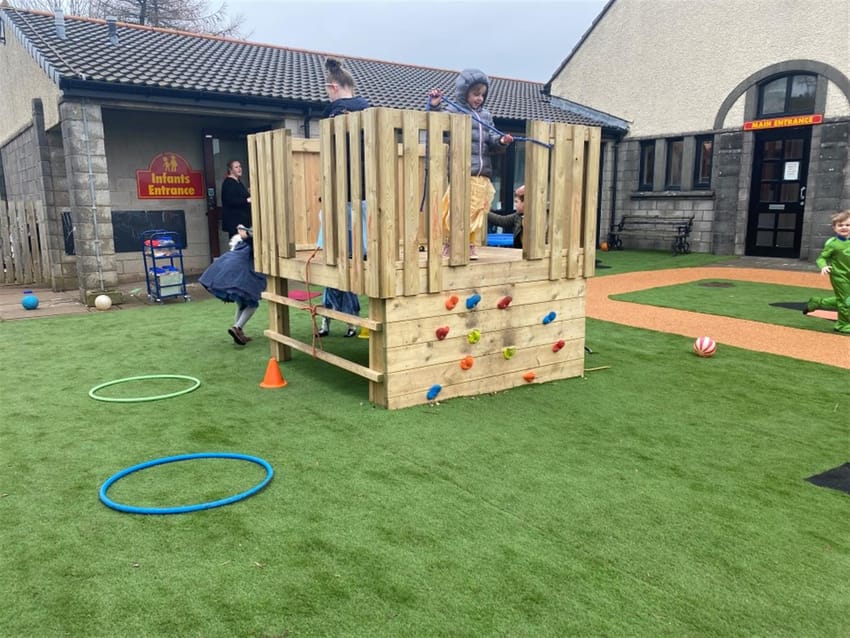 St Michael's Play Tower Transformation Main Image